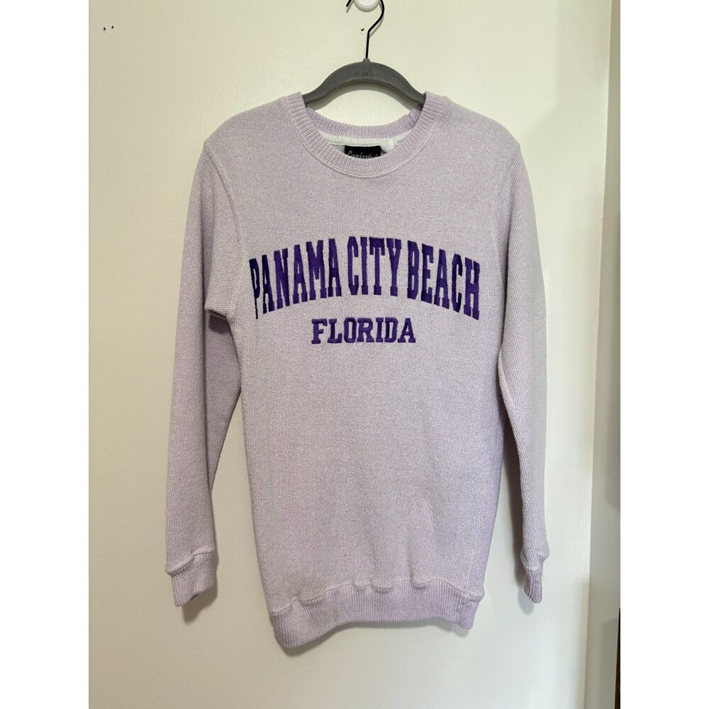 Panama City Beach Sweatshirt Florida Crewneck Cozy‎ Graphic Lounge S Comfy